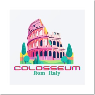 Colosseum arena, Rome Posters and Art